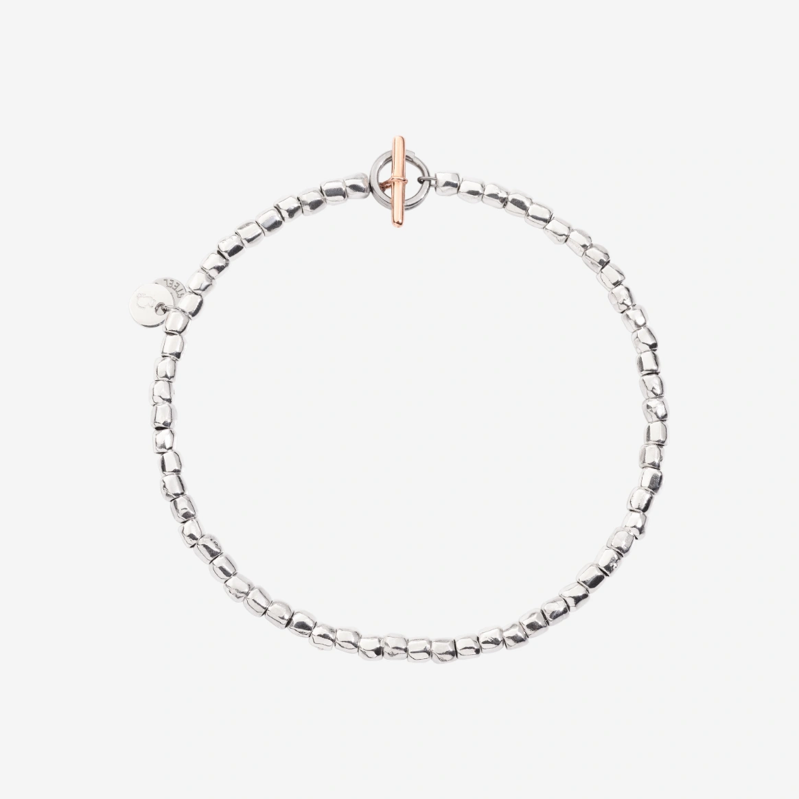 Bracciale Dodo Mini granelli Argento
