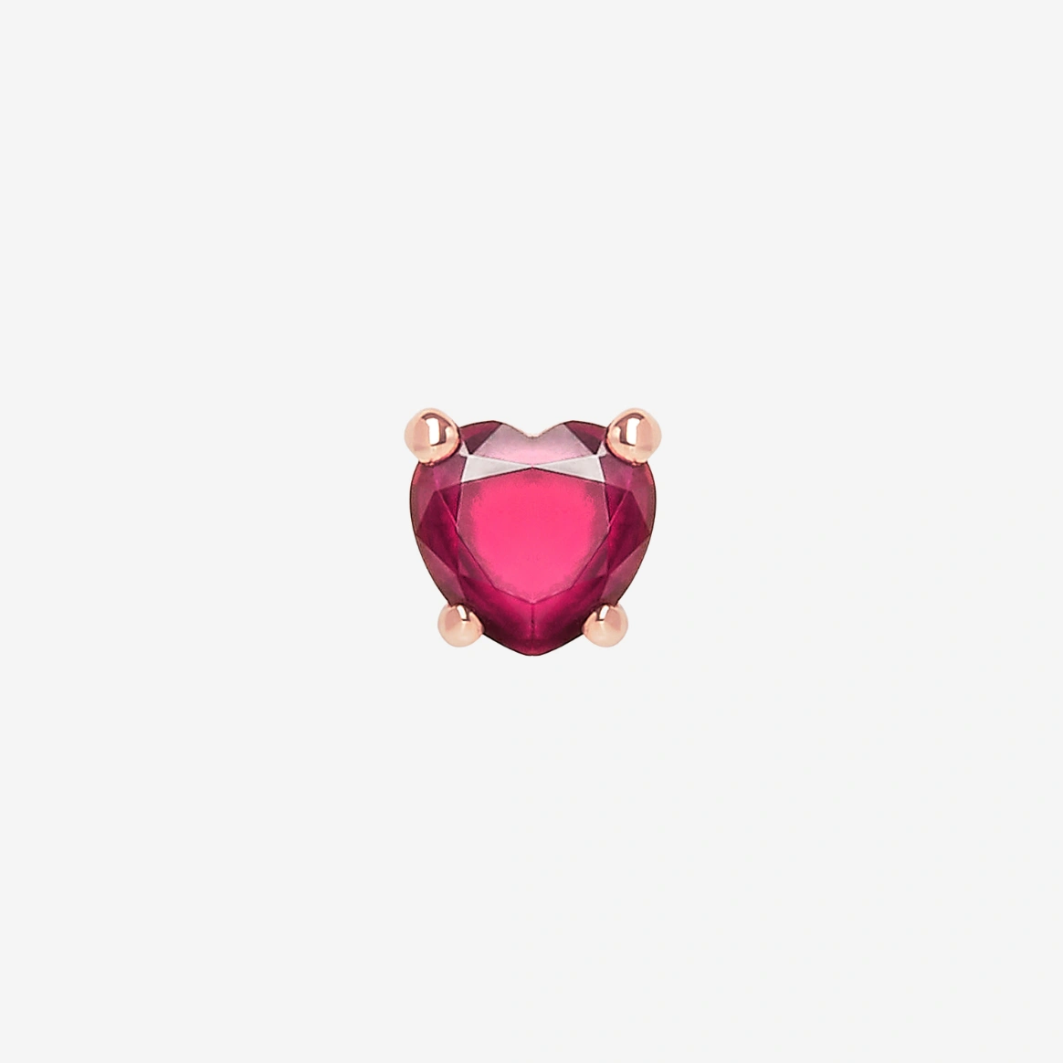 DHC3000_HEART_SR09R_010_Dodo_heart-earring-rose-gold-synthetic-ruby