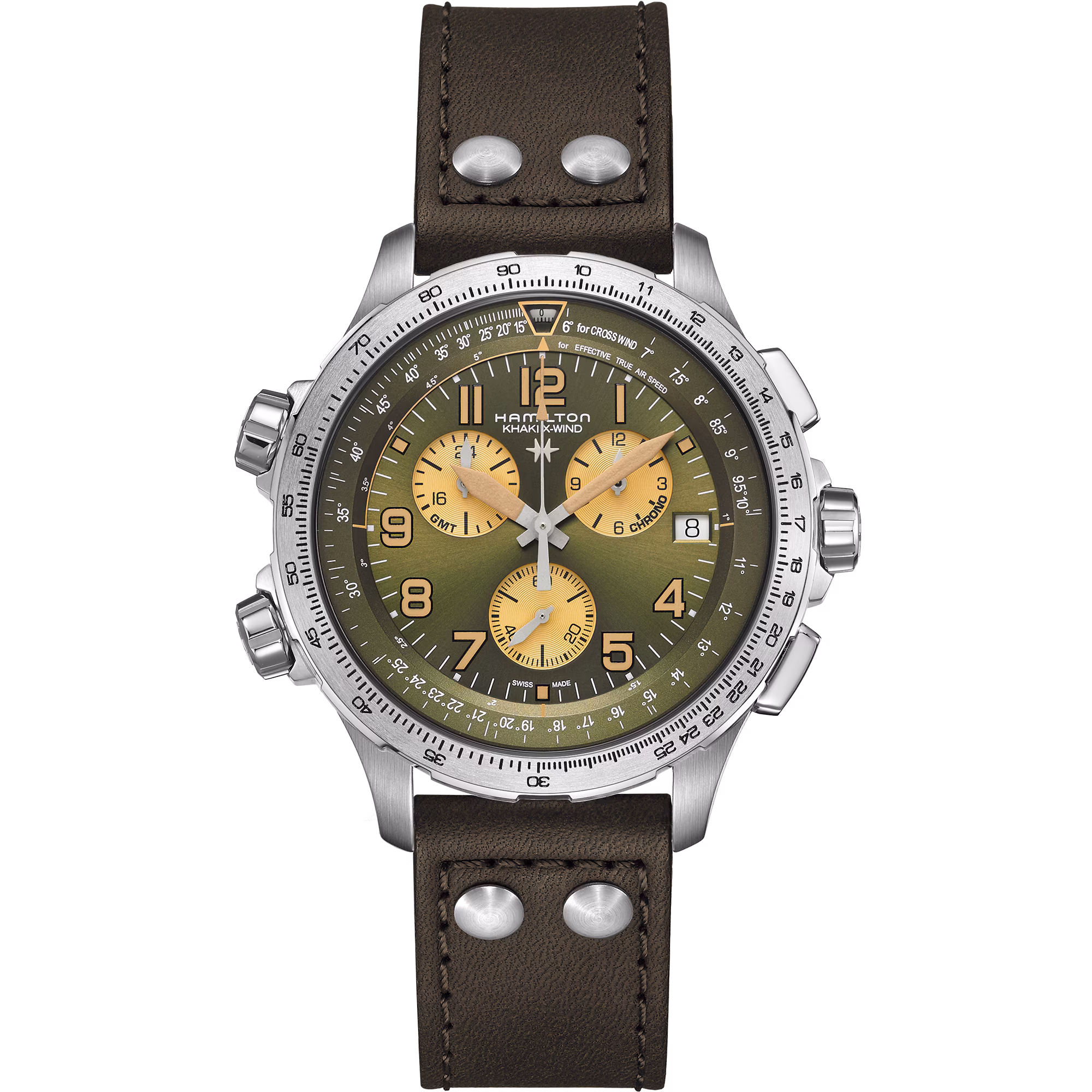 Orologio Hamilton Khaki Aviation X-wind GMT Chrono Quartz
